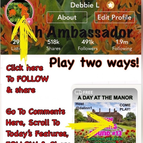 Manor Guests have arrived! Come play! 🌳💎⛲️ - Picture 2 of 13